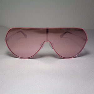 Victoria's Secret PK0027 Shiny Pink New Women's Shield Design Sunglasses